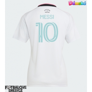 Inter Miami Lionel Messi #10 Dámské Alternativní Dres 2026-27 Krátký Rukáv Inter Miami Lionel Messi #10 Dámské Alternativní Dres 2026-27 Krátký Rukáv
